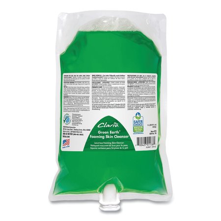 BETCO Green Earth Foaming Skin Cleanser Refill, Fresh Meadow, 1,000 mL Refill Bag, 6PK 7812900
